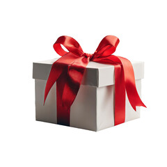Obraz premium gift box isolated on white