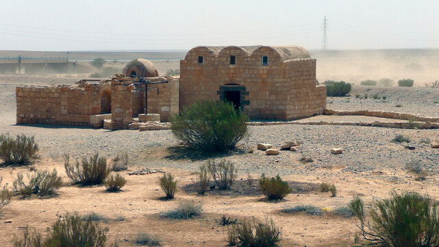 Qsar Amra , Crusader Fort, Desert Castles, Jordan