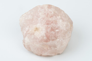 Pink color mineral gem