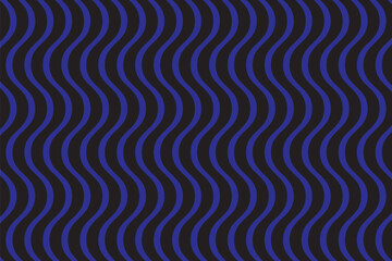 Fototapeta na wymiar modern simple abstract black color vertical line zig zag pattern on blue color background