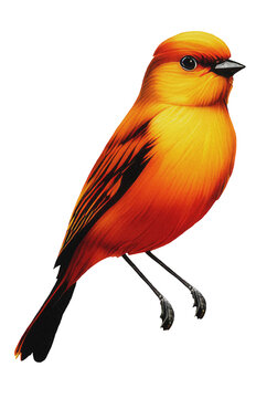 Bird on transparent background Red cardinal, eastern bluebird, goldfinch, robin, wren close up images