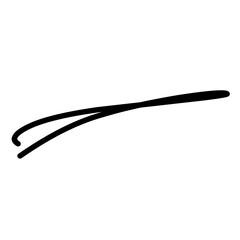 Hand Drawn Lines, Underlines, vector ilustration