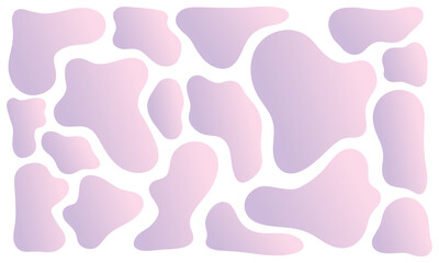 Soft Purple Fluid gradient background vector