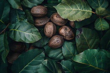 Exploring the Vital Health Benefits of Raw Kola Nuts in a Natural Environment - obrazy, fototapety, plakaty
