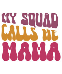 Mother's Day SVG Bundle, Mom Shirt svg, Mother's Day Gift, Mom Life, Gift for Mom, Mom Quotes Svg, Retro Mom Cut Files for Cricut,Silhouette