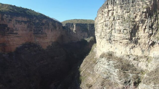 canyon of toro toro national park in bolivia