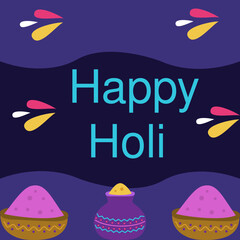 Happy Holi Day poster