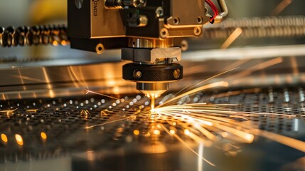 Laser cutting machine Generative AI