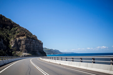 highway in the mountains