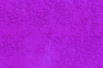 Purple lilac paint abstract surface pattern plaster rough solid wall texture background stucco backdrop