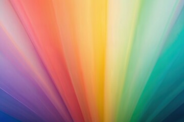 Rainbow pastel background with sunshine glare. - obrazy, fototapety, plakaty