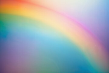 Obraz premium Rainbow pastel background with sunshine glare.