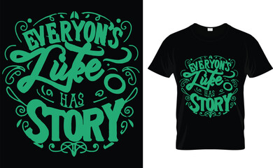 everyone's lute every  typography t-shirt design 