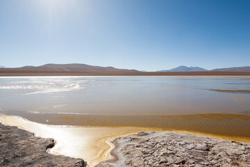 Bolivian lagoon view,Bolivia