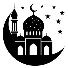 taj mahal vector illustration