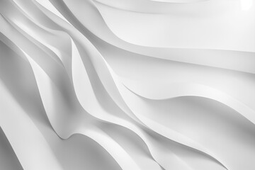 Abstract white shape background