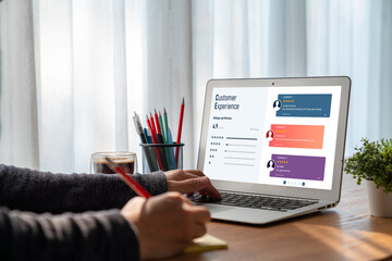 Customer experience and review analysis by modish computer software for corporate business