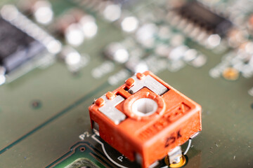Electrical circuit components, Mallorca, Balearic Islands, Spain