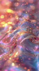 Bold Abstract Painting in Blue, Pink, and Orange