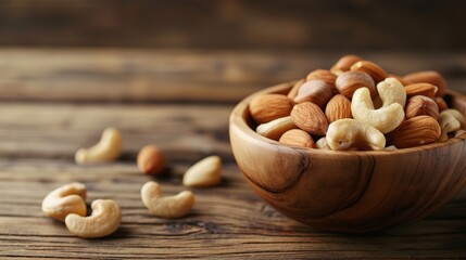 almond walnut and cashew closeup on a wooden bowl, almond walnut and cashew closeup, walnut closeup, cashew closeup, healthy food closeup, healthy nuts closeup, nuts closeup, healthy food concept 