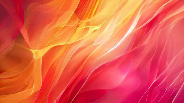 Abstract background with red and orange waves. EPS 10 vector file included