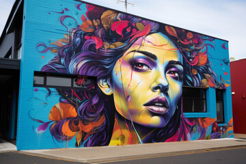 Dive into the world of urban creativity with vibrant street art murals.
