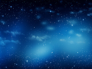 Fototapeta na wymiar Starry heavens blue, a cosmic masterpiece. AI Generation.
