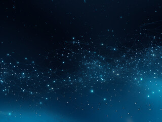 Fototapeta na wymiar A mesmerizing Constellation blue in the cosmos. AI Generation.