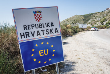 Borderland between Croatia and Bosnia and Herzegovina