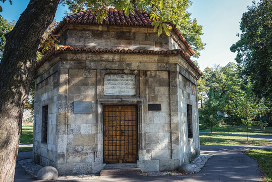 Silahdar Damat Ali Pasha Turbe - tomb in Kalemegdan Park in Belgrade, Serbia