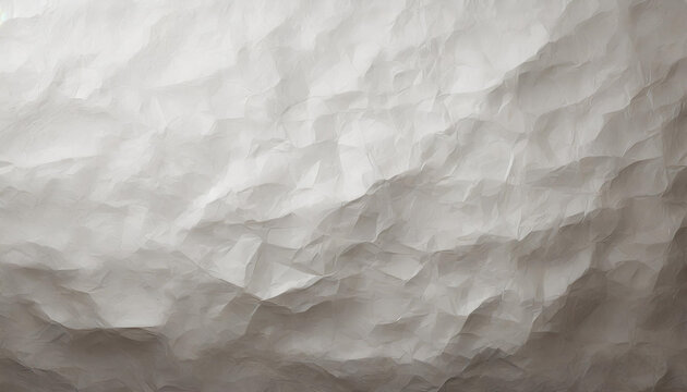 Fototapeta Tapeta, tło z fakturą pogniecionego papieru. Generative AI
