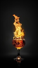 Burning cocktail Generative AI