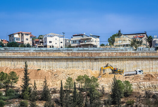 Apartment houses in Motza neighbourhood of Jerusalem, Israel