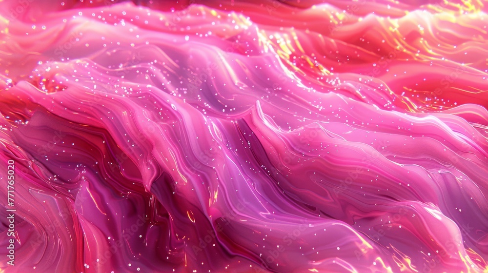 Poster a zoomed-in view of a pastel backdrop featuring celestial patterns on the left side and at the upper