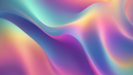 motion gradient background. Moving abstract blurred background. The colors vary with position, producing smooth color transitions.Soft liquid Psychedelic holographic iridescent. gradient animation - obrazy, fototapety, plakaty