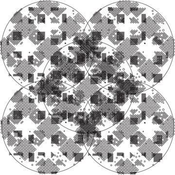 3bwpastel pattern honeycomb84