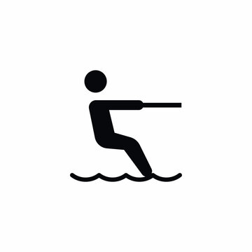 Waterskiing Boat Water Sport icon