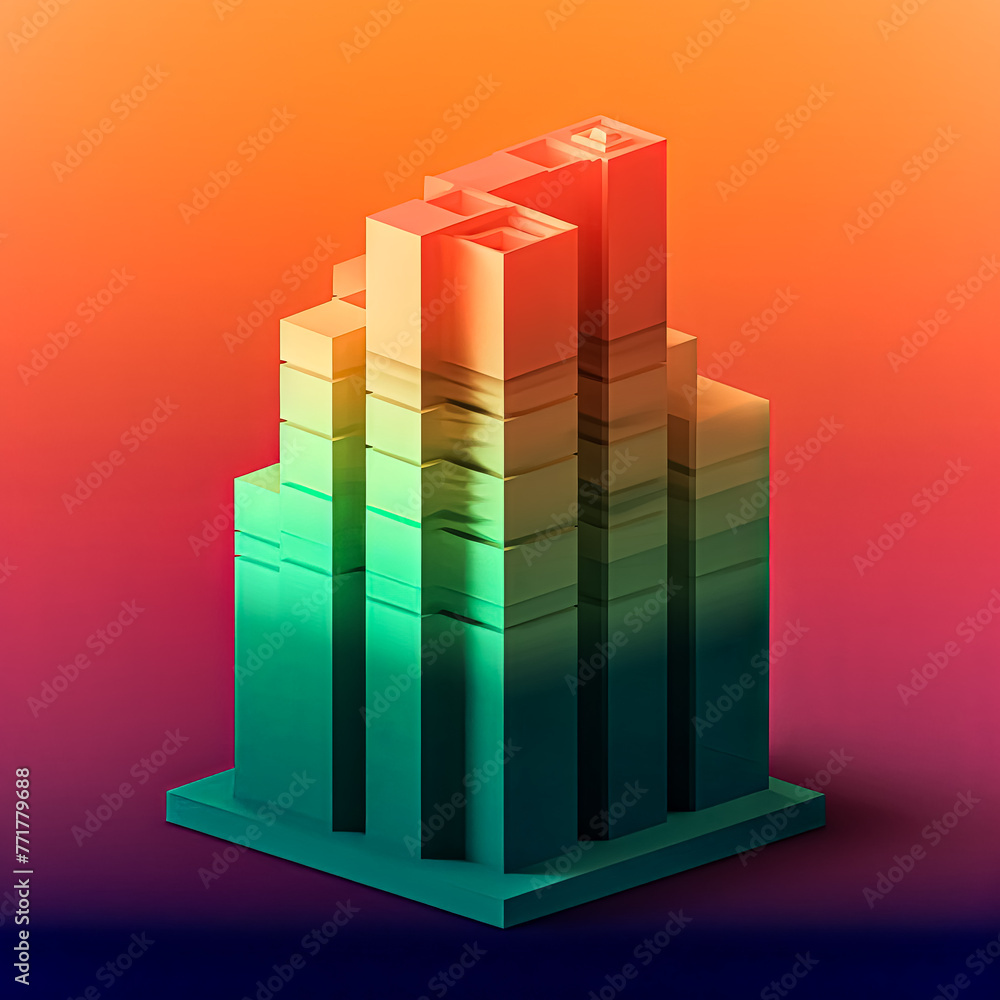 Poster a sales chart displaying high and low indicators, representing fluctuations in sales performance ove