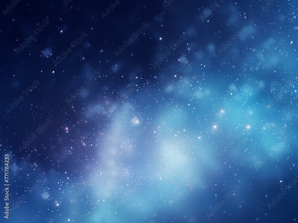 Canvas Prints galaxies blue adding charm to the cosmic canvas. ai generation.