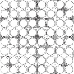 bwpastel pattern honeycomb94