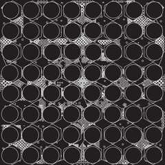 2bwpastel pattern honeycomb94