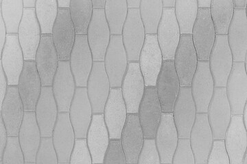 Light Grey Paving Stone Floor Tile Street Pattern Texture Background Mosaic Urban Road City Abstract