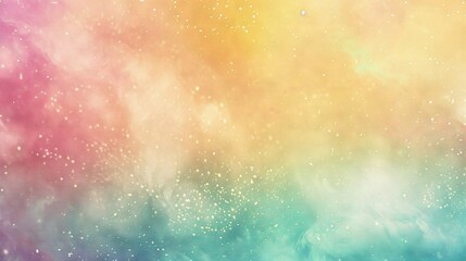 Rainbow fog, abstract wallpaper, yellow green and red haze backdrop