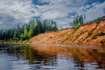 Riverside Erosion Beauty