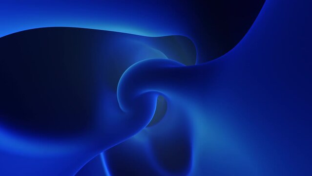 A mesmerizing blue pattern resembling a human ear, suggesting the concept of listening/hearing. A visual representation inviting contemplation and reflection
