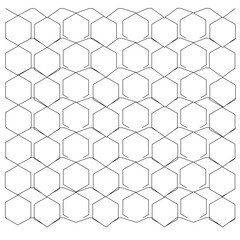 bwpastels confetti papel picado honeycomb pattern 105