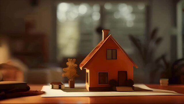 Golden Hour Miniature Home