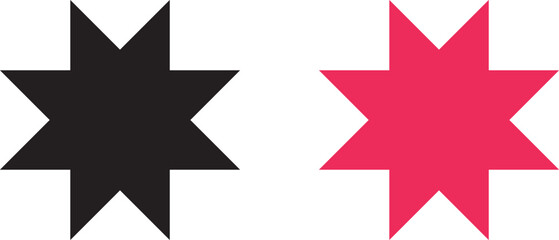 stars line icons set. Stars set icons. Rating star signs collection. Different stars set. stars sign symbol on white background vector illustration icons