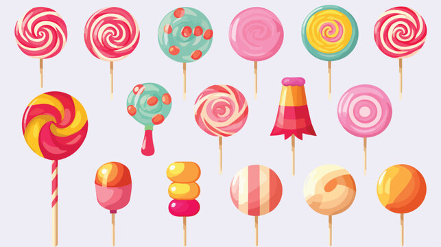 Candy vector for website symbol icon presentation f