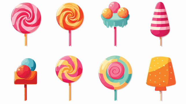 Candy vector for website symbol icon presentation f